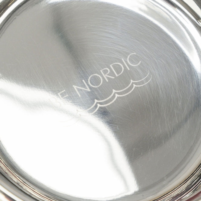 Trixie BE NORDIC kommenset, MDF/roestvrij staal - 2 × 0,4 l