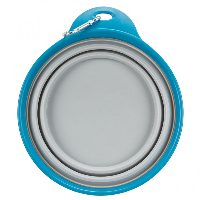 Trixie opvouwbare reiskom - 1 l/ø 18 cm