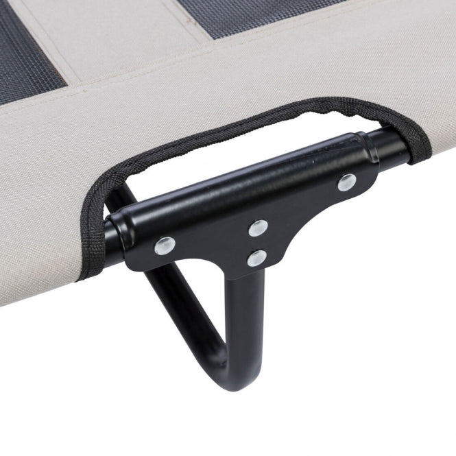 Trixie hondenligstoel met metalen frame - 79 × 19 × 50 cm