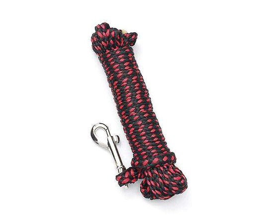 Karlie ASP Zoeklijn - Zwart-Rood - 8 mm, 5 m