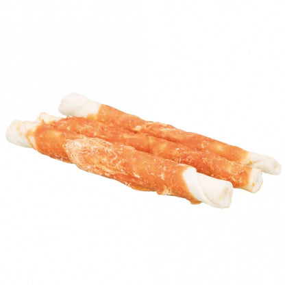 Trixie Denta Fun Kip Kauwrollen - 17cm / 3 stuks