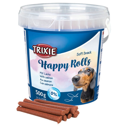 Trixie Zachte snack Happy Rolls 500g emmer
