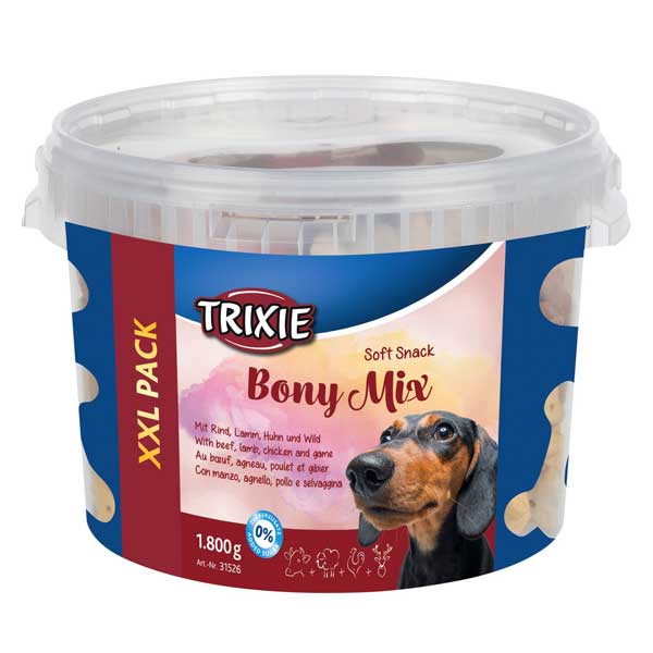 Trixie Zachte snack Bony Mix XXL pak