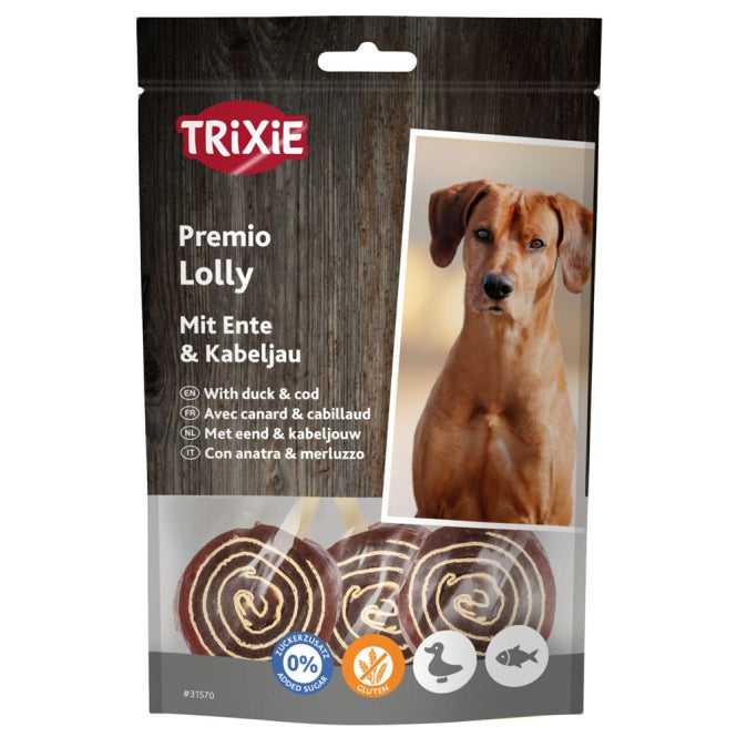 Trixie Premio Lolly met Eend en Kabeljauw - 80g