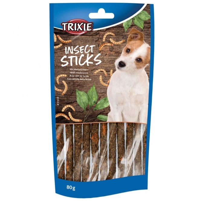 Trixie Insecten stokjes - 80g