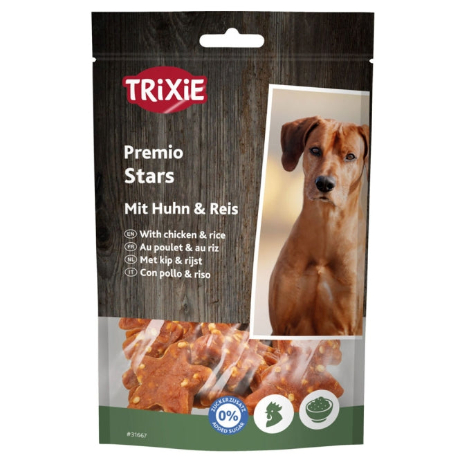 Trixie Premio Stars met Kip en Rijst - 100 g