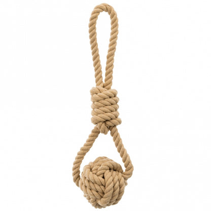 Trixie BE NORDIC Speeltouw met Ingevlochten Bal - ø 8/30 cm
