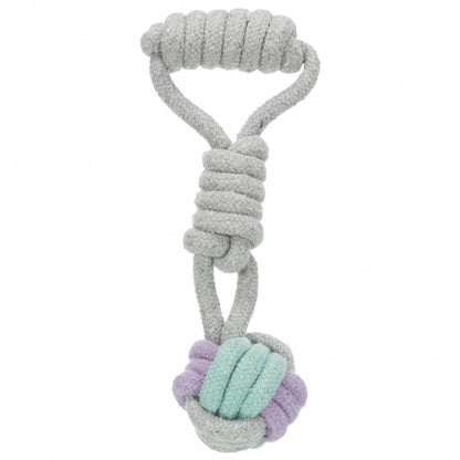 Trixie Junior Speeltouw met Ingevlochten Bal