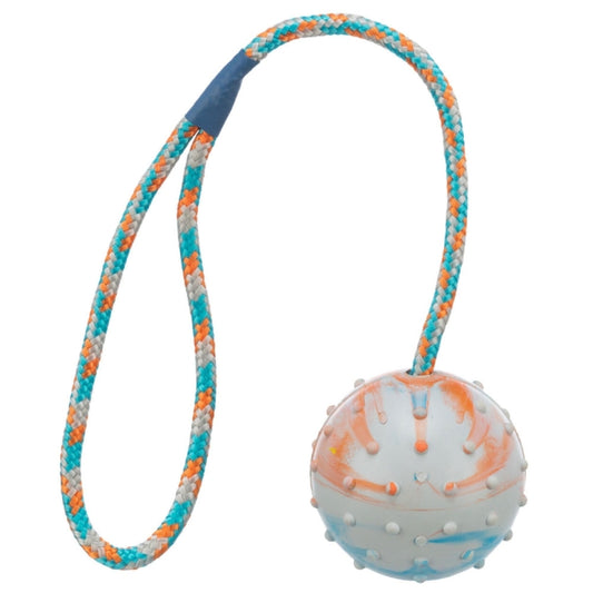 Trixie Bal aan Touw, Natuurrubber - ø 6 cm / 30 cm