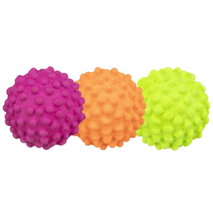 Trixie Neon-Egelbal van Moosrubber - 7 cm