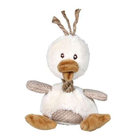Trixie Eend van Pluche en Stof - 15 cm