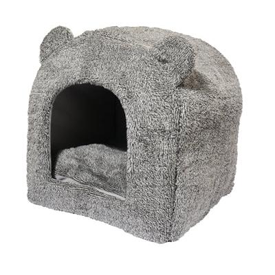 40 Winks Rosewood Kattenmand Iglo Teddy Grijs