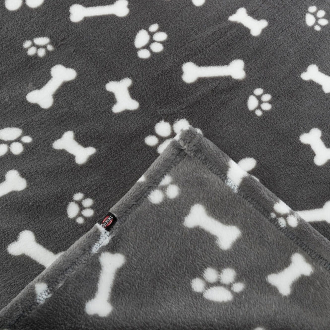 Trixie Deken Kenny - Grijs - 75 × 50 cm