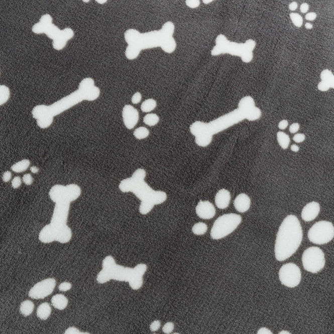 Trixie Deken Kenny - Grijs - 100 × 75 cm