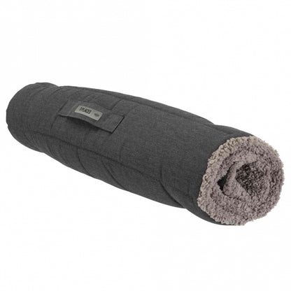 Trixie reisdeken Bendson - donkergrijs/lichtgrijs - 120 × 80 cm