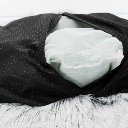 Trixie bed Harvey - rond - wit-zwart / 60 cm