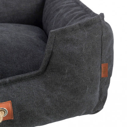 Trixie BE NORDIC bed Föhr - Zwart - 80 × 60 cm