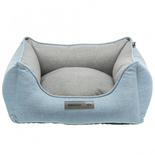 Trixie bed Lona - Lichtblauw/Grijs - 60 x 50 cm
