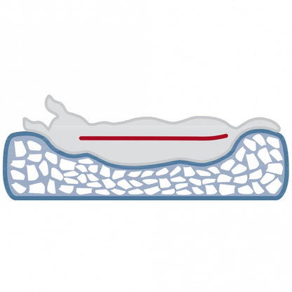 Trixie Vital Bed Loki - grijs - 50 × 35 cm