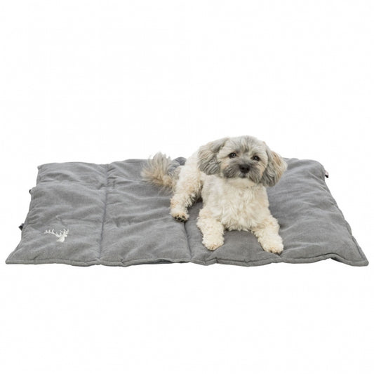 Trixie reisdeken Leni - grijs - 80 × 60 cm