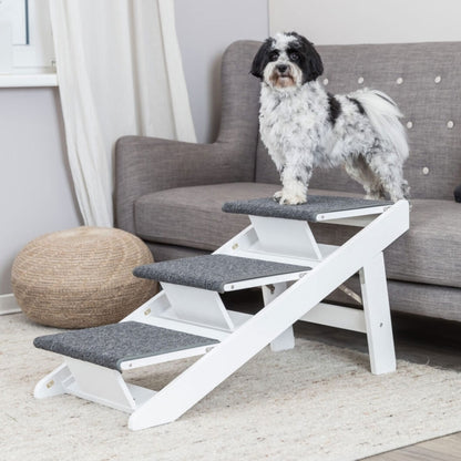 Trixie oprijplaat met uitklapbare treden - 44 × 46 × 106 cm