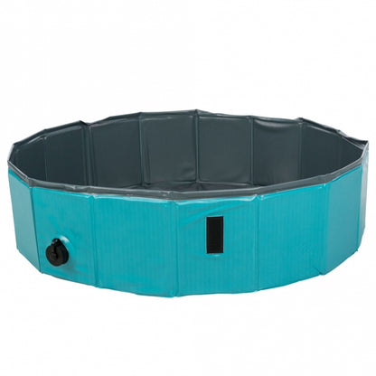 Trixie Dogpool - petrol/grijs - ø 70 x 12 cm