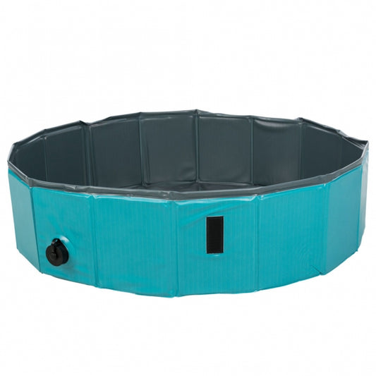 Trixie Dogpool - petrol/grijs - ø 70 x 12 cm