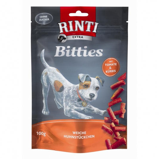 Rinti Extra Snack Bitties Tomaat & Pompoen - 100 g