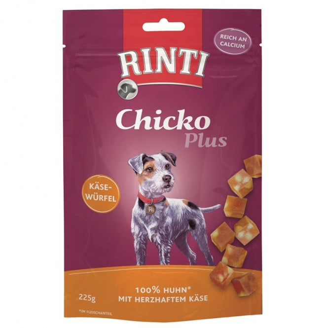 Rinti Chicko Plus Kaasblokjes Kip - 225 g