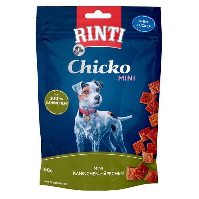 Rinti Chicko Mini Konijn-Hapjes - 60 g