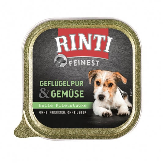 Rinti Schaaltje Feinest Gevogelte & Groenten - 150 g