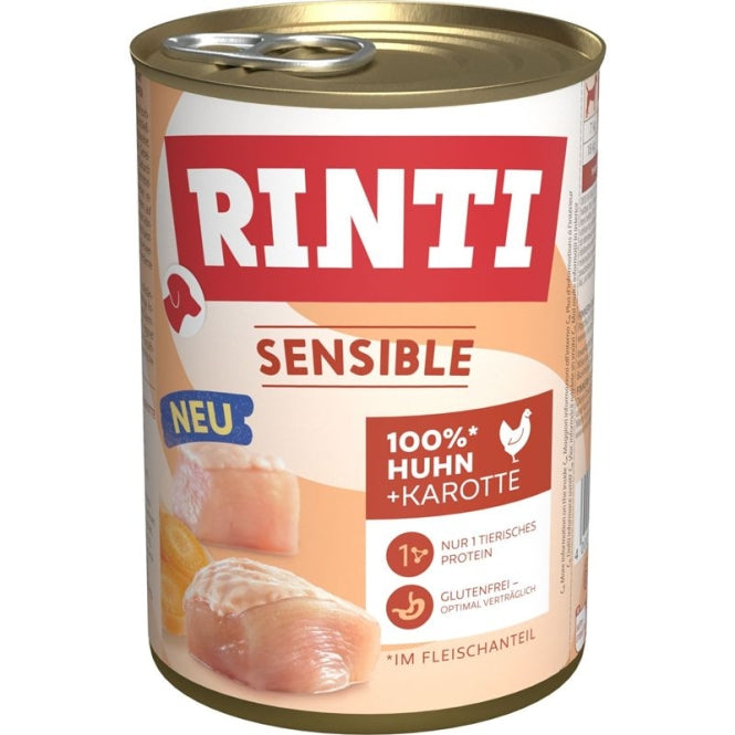 Rinti Sensible Kip & Wortel - 400 g