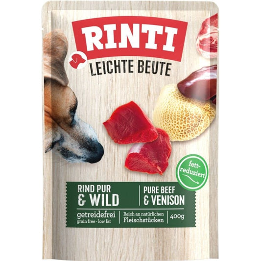 Rinti Lichte Buit Rund Puur & Wild - 400 g (pouch)
