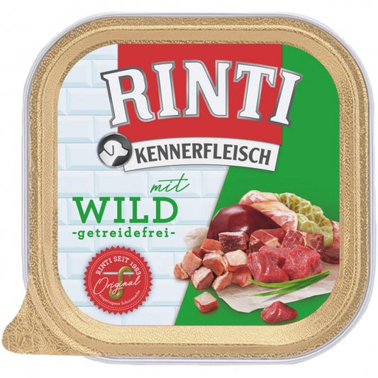 Rinti Schaaltje Kennerfleisch met Wild - 300 g