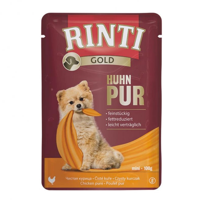 Rinti Gold Kip Puur - 100 g (pouch)