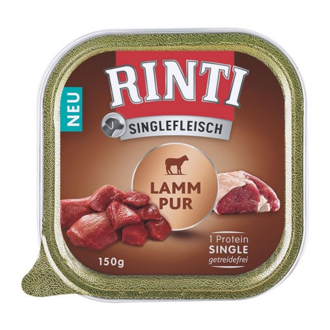 Rinti Schaaltje Singlefleisch Lam Puur - 150 g