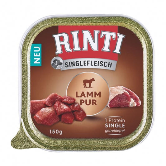 Rinti Schaaltje Singlefleisch Lam Puur - 150 g