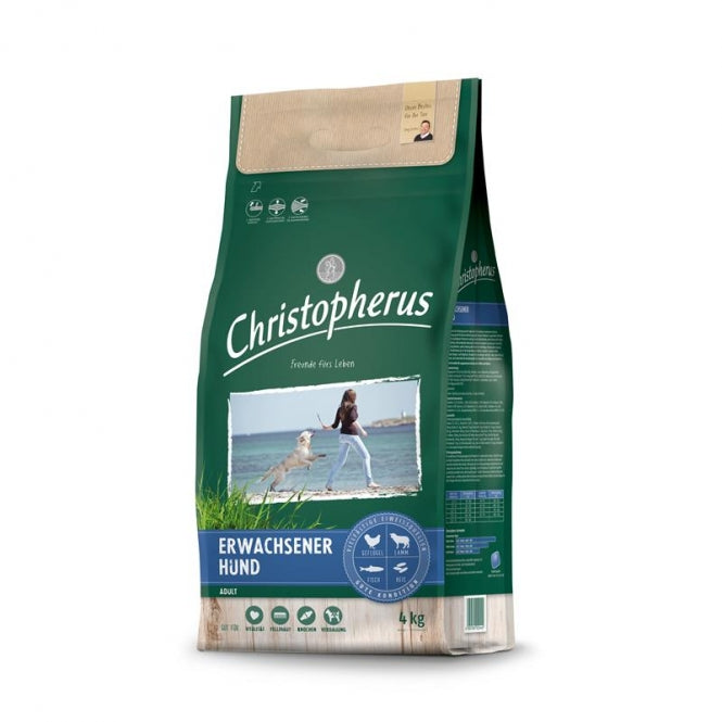 Christopherus Volwassen Hond Gevogelte, Lam, Ei & Rijst - 4 kg