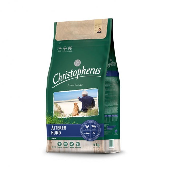 Christopherus Senior Hond Gevogelte, Lam, Ei & Rijst - 4 kg