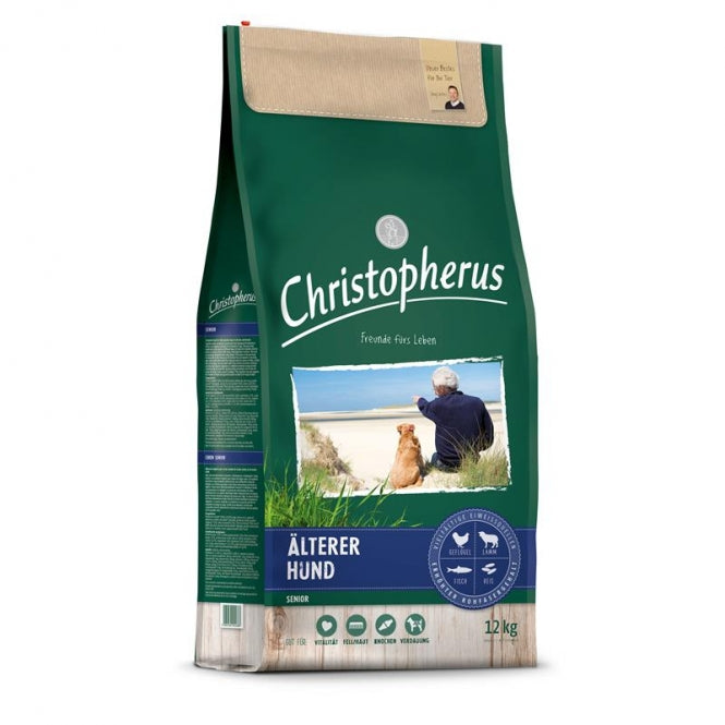 Christopherus Senior Hond Gevogelte, Lam, Ei & Rijst - 12 kg
