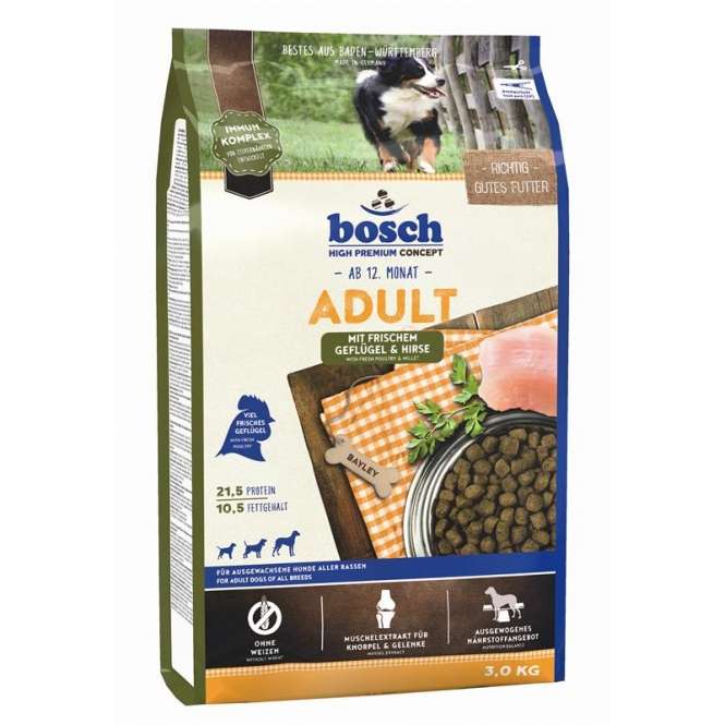 Bosch Adult Gevogelte & Gierst - 3 kg