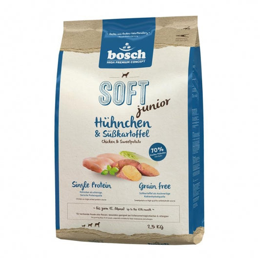 Bosch Soft Junior Kip & Zoete Aardappel - 2,5 kg