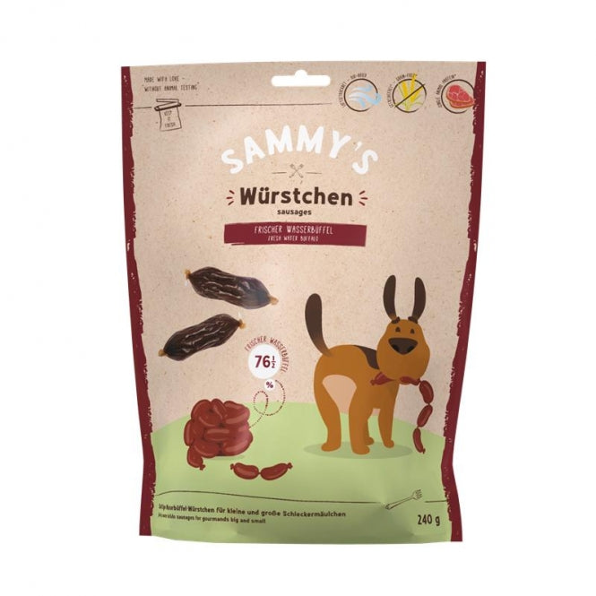 Bosch Sammy's Worstjes Waterbuffel - 240g