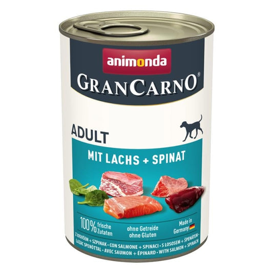 Animonda GranCarno Adult met Zalm & Spinazie - 400g