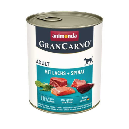 Animonda GranCarno Adult met Zalm & Spinazie - 800g