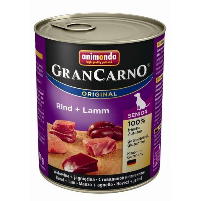 Animonda GranCarno Senior Rund & Lam - 800g