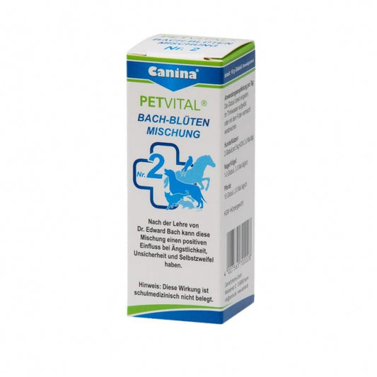 Canina Pharma Petvital Bachbloesem Nr. 2 - Angst - 10 g