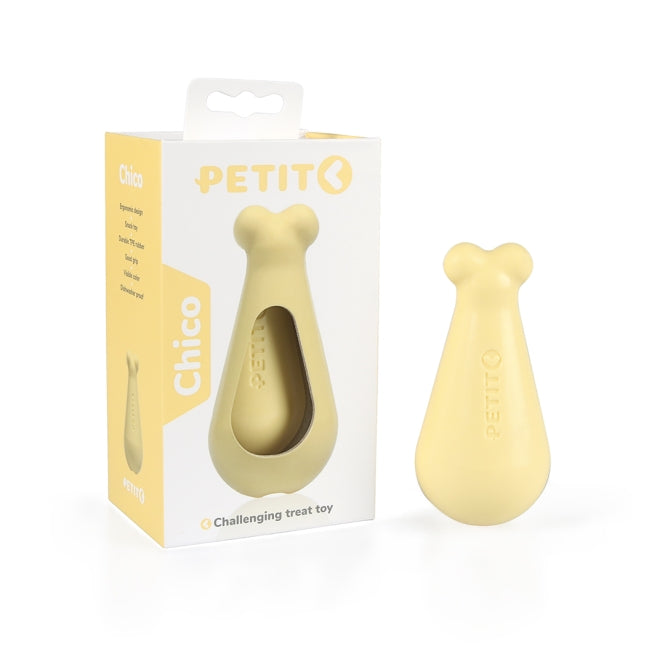 EBI Petit - Puppy Snack Toy - Chico - Geel