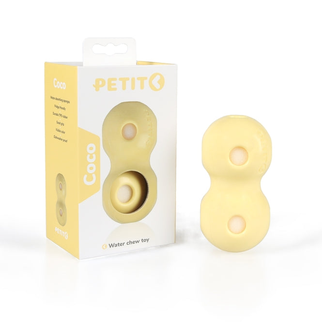 EBI Petit Waterspeelgoed Coco voor Puppy's - Geel