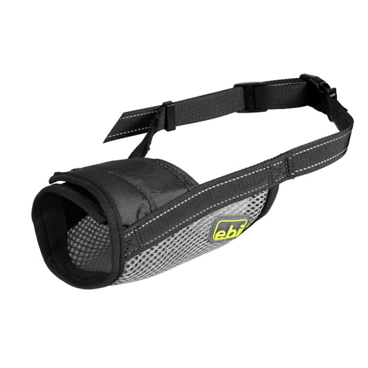 EBI Mesh Muilkorf - Zwart - XXL - 17-48cm / Ø21-26cm